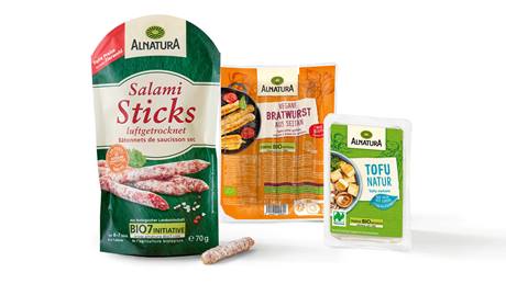 Alnatura Fleisch und Alternativen