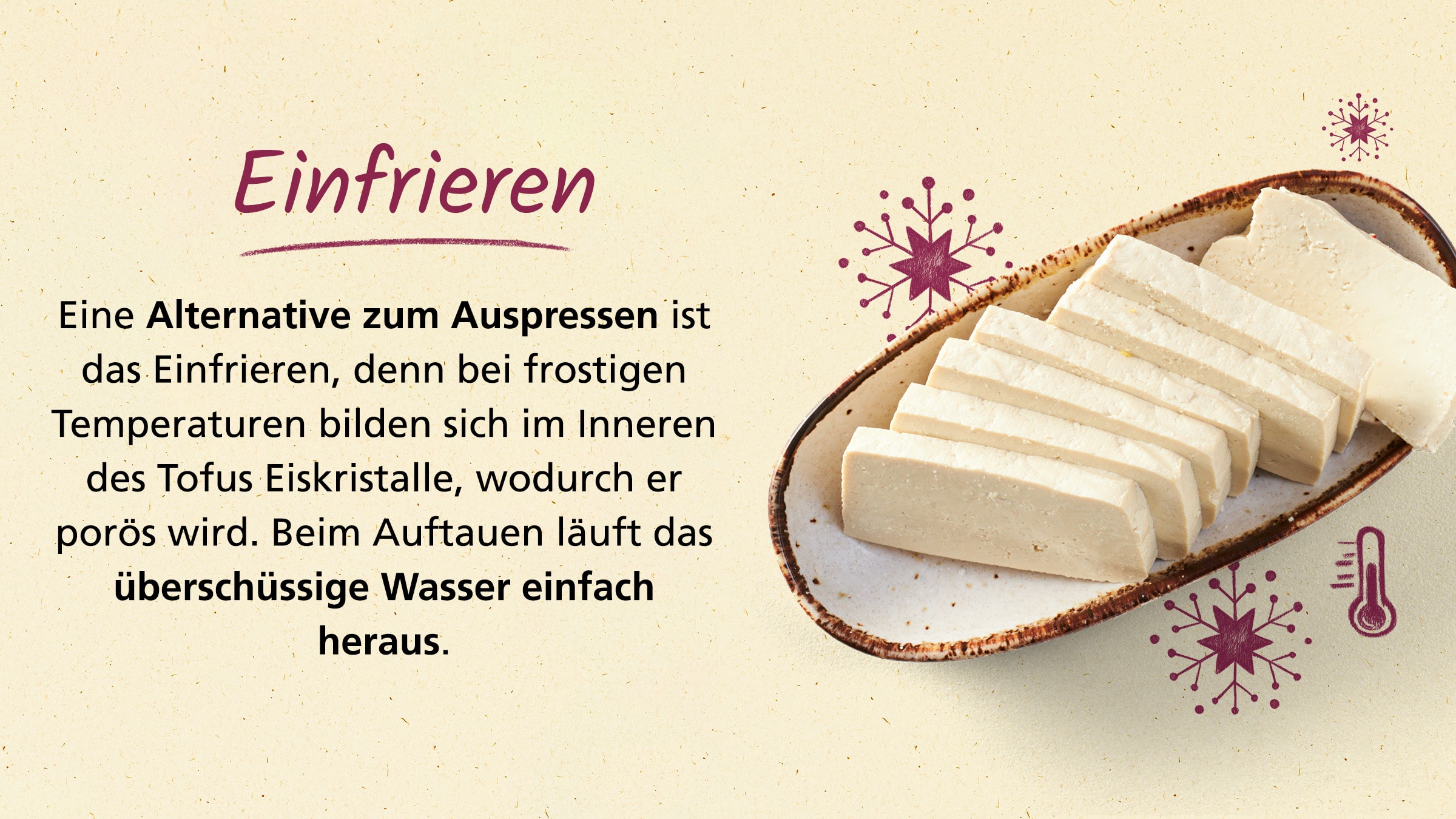 Tipps zur Zubereitung von Tofu