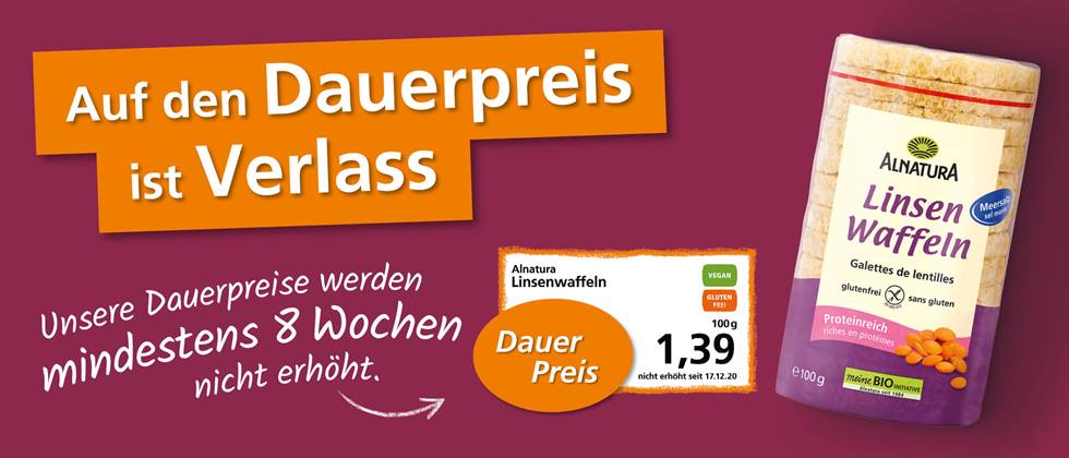 Alnatura Dauerpreise