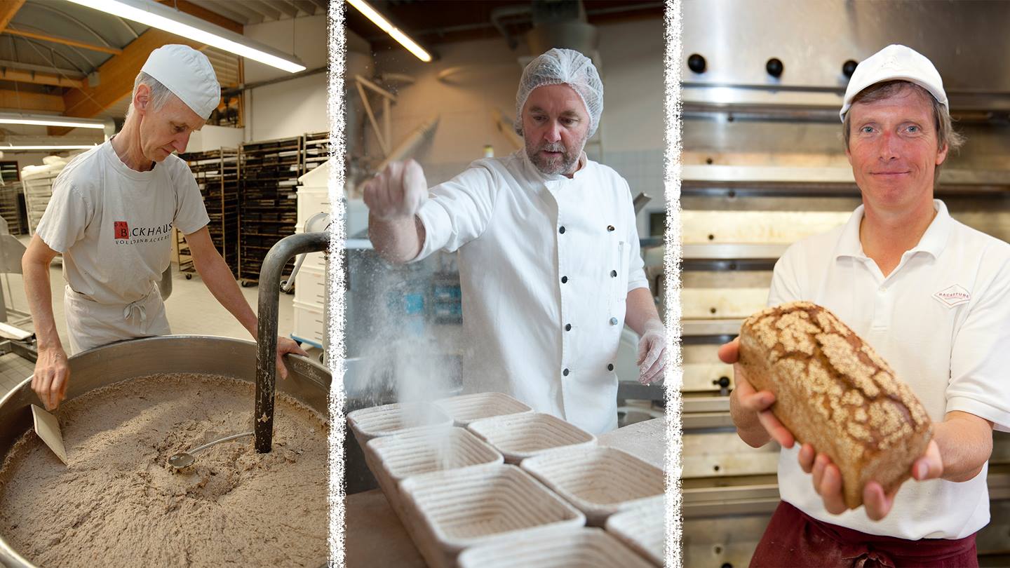 Alnatura: Regionale Bäckerei-Partner bei der Arbeit