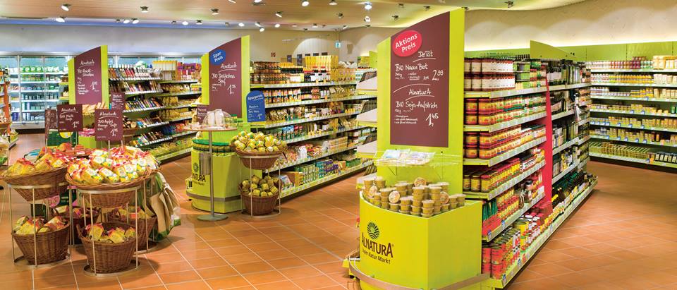 Alnatura Markt Innenansicht