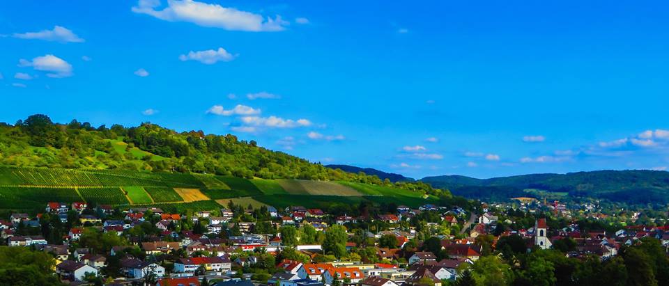 Alnatura Weil am Rhein:  Blick über Weil am Rhein