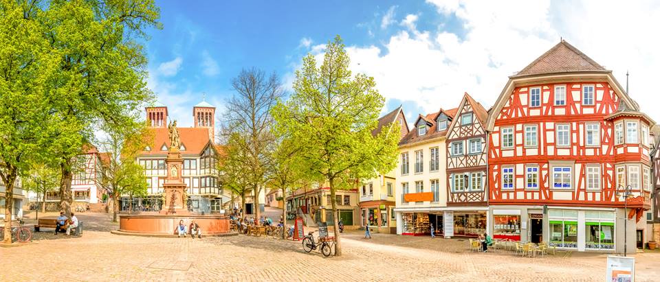 Alnatura Bensheim: Altstadt von Bensheim