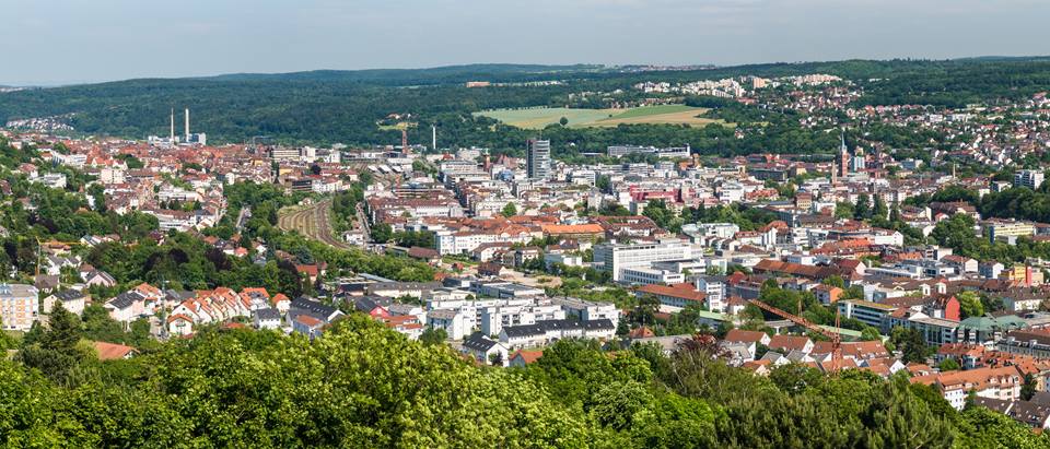 Alnatura Pforzheim: Stadtpanorama von Pforzheim