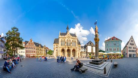 Alnatura Erfurt: Domplatz in Erfurt