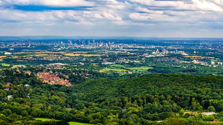 Alnatura Kriftel: Stadtpanorama von Kriftel