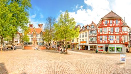 Alnatura Bensheim: Marktplatz in Bensheim