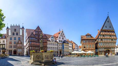 Alnatura Hildesheim: Blick auf den Marktplatz