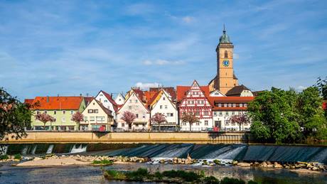 Alnatura Nürtingen: Blick auf die Altstadt