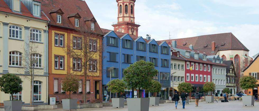 Alnatura Offenburg: Stadtpanorama von Offenburg