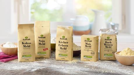 Glutenfreie Mehle bei Alnatura