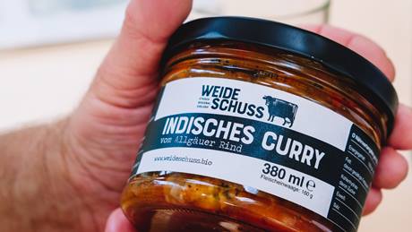 Indisches Curry der Marke Weideschuss
