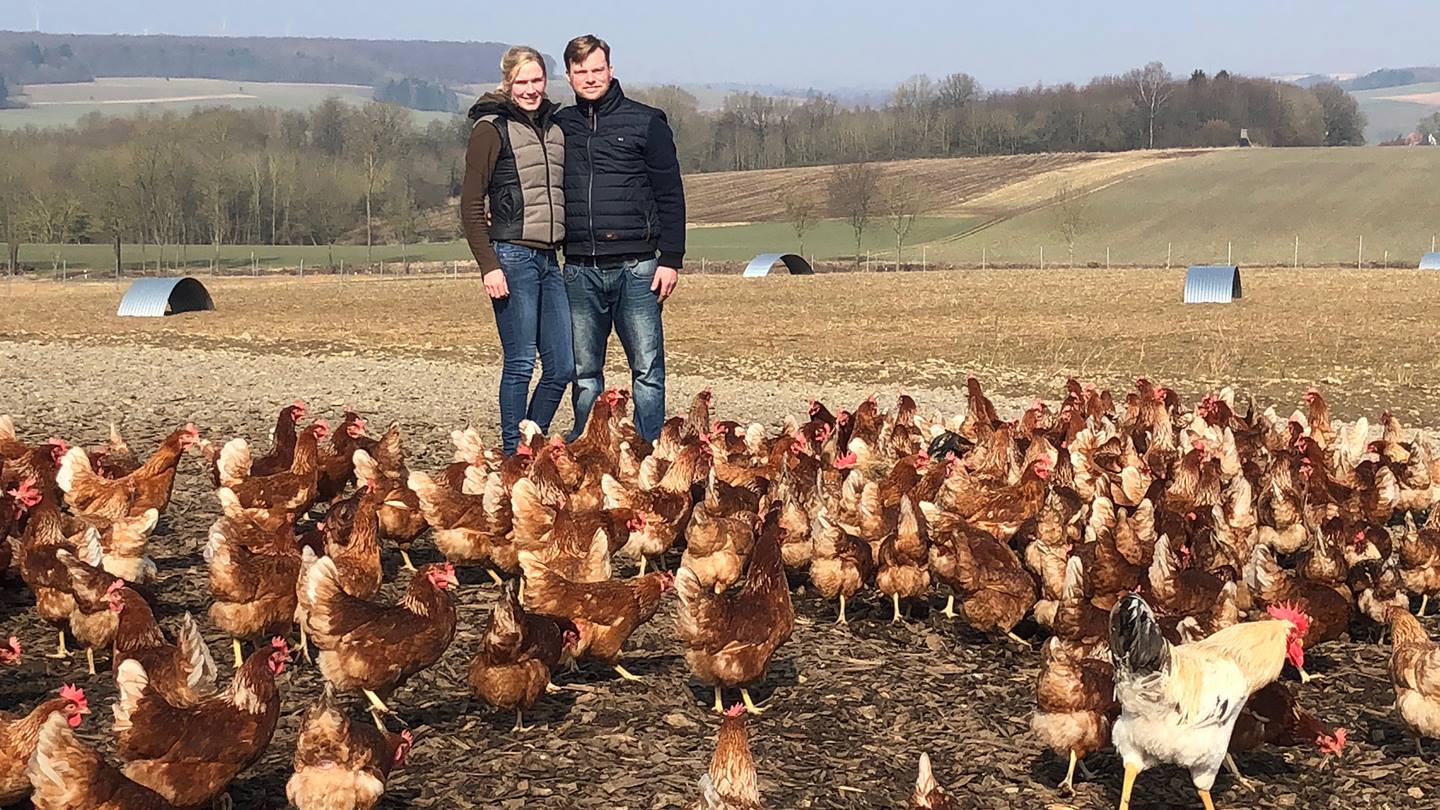 Alnatura Eierbauern Familie Fehring