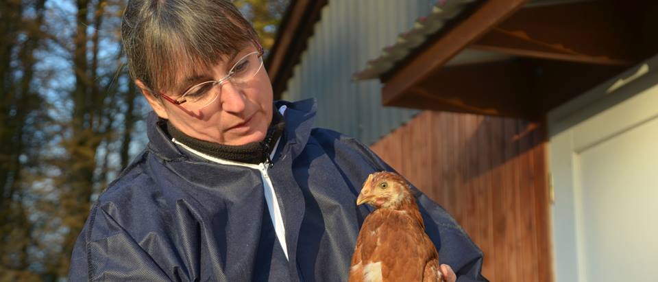 Dr. Christiane Kepler die Alnatura Hühnerflüsterin