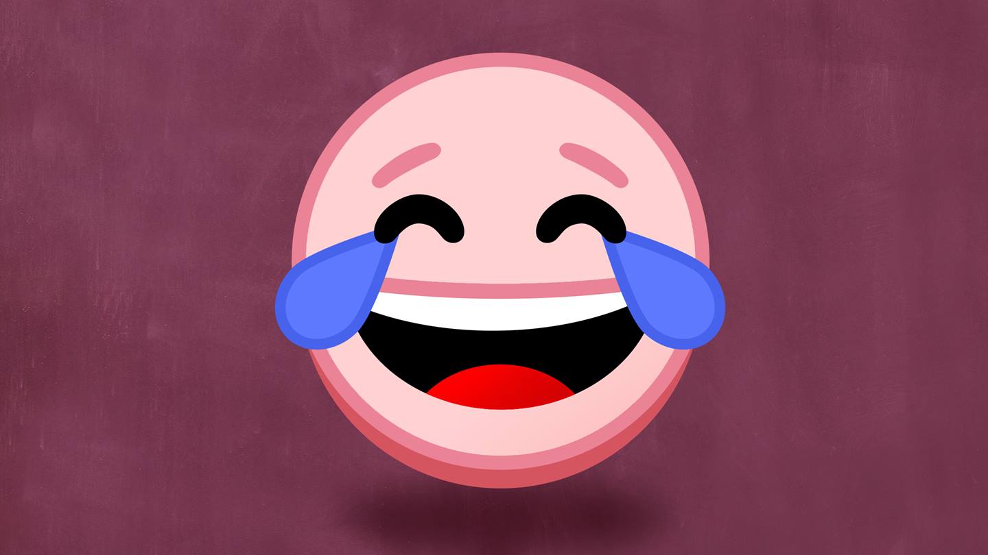 Lachendes Wurst-Emoji