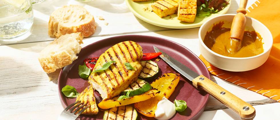 Alnatura Rezept: Curry-Marinade zum Grillen