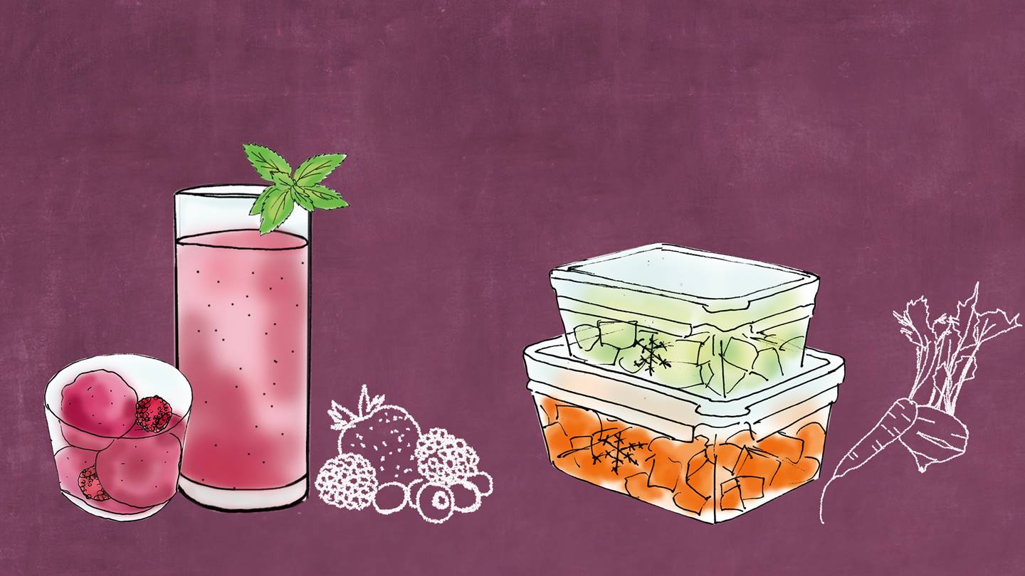 Reste verwerten: Beeren und Gemüse - Alnatura