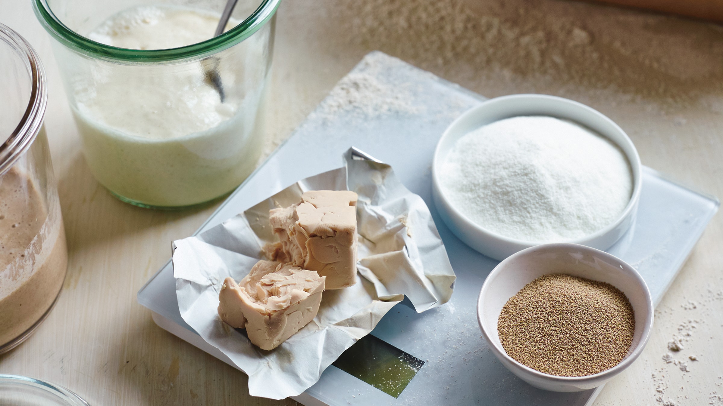 Backtriebmittel Hefe & Sauerteig: Unterschiede beim Backen - Alnatura