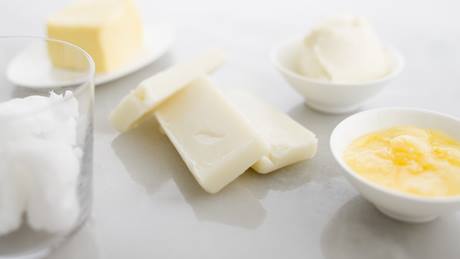 Feste Fette: palmöl, Kokosfett, Butter, Magarine
