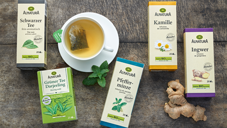 Kräuter und Früchtetee Koffeinhaltige & koffeinfreie Tees Alnatura