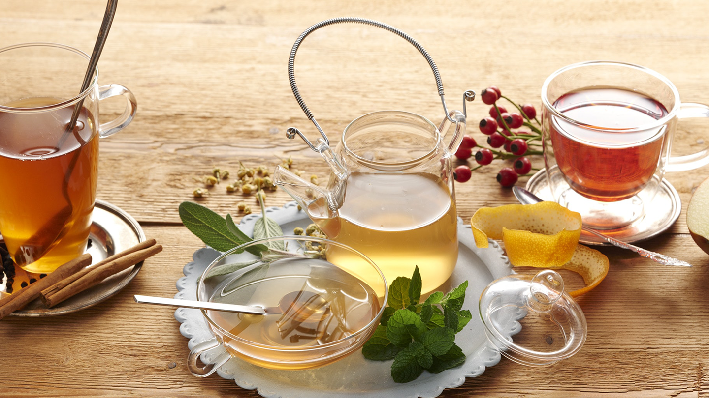 Teesorten: Früchtetee, Kräutertee
