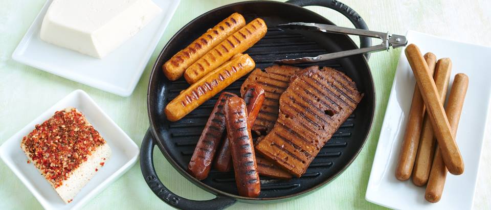 Naturtofu, Tofu gebraten, Tofuwürstchen