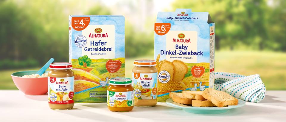 Das Alnatura Bio-Sortiment für Baby und Kleinkind