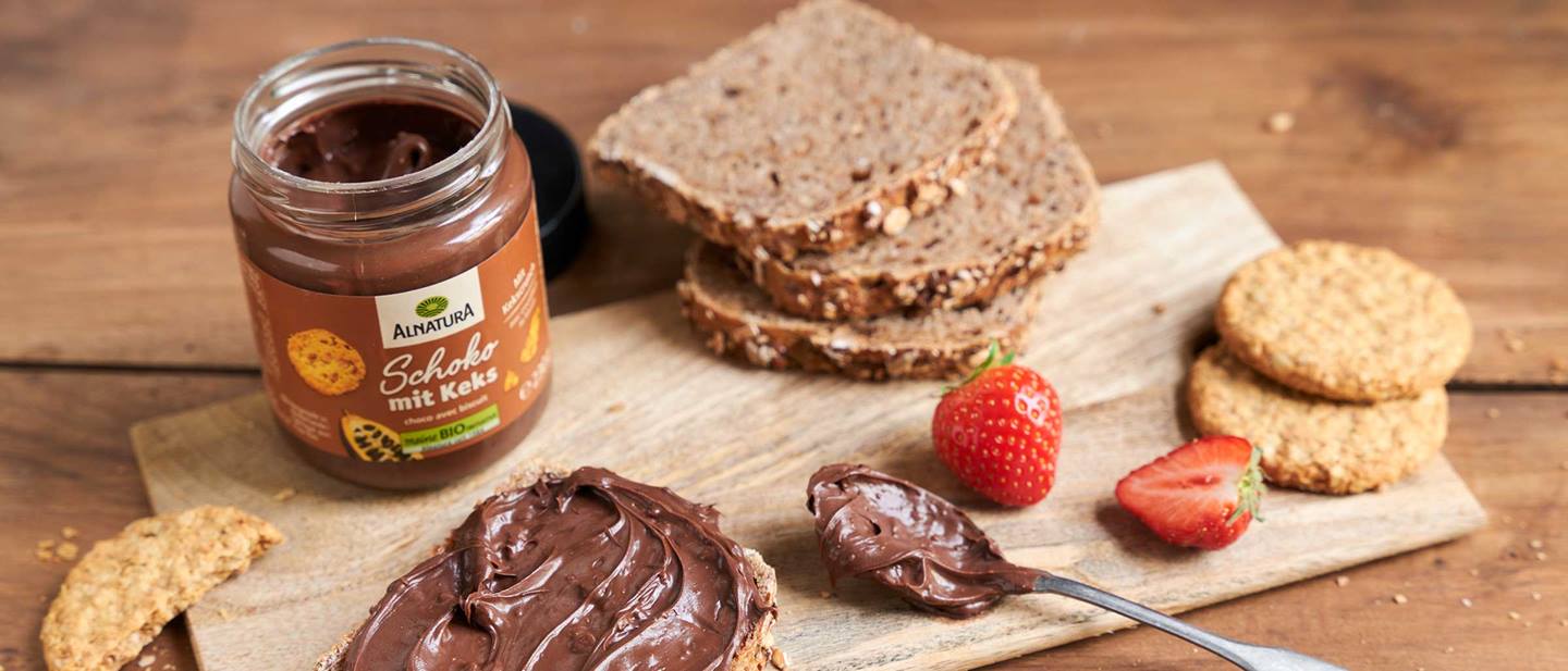 Alnatura Schokocreme mit Keks