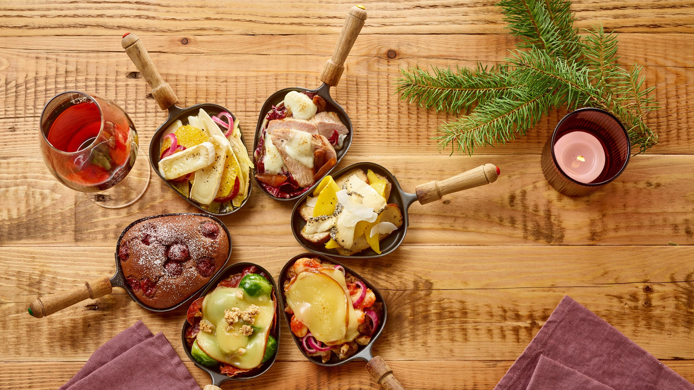 Zutaten für Raclette - kreative Rezeptideen, Tipps &amp; Tricks