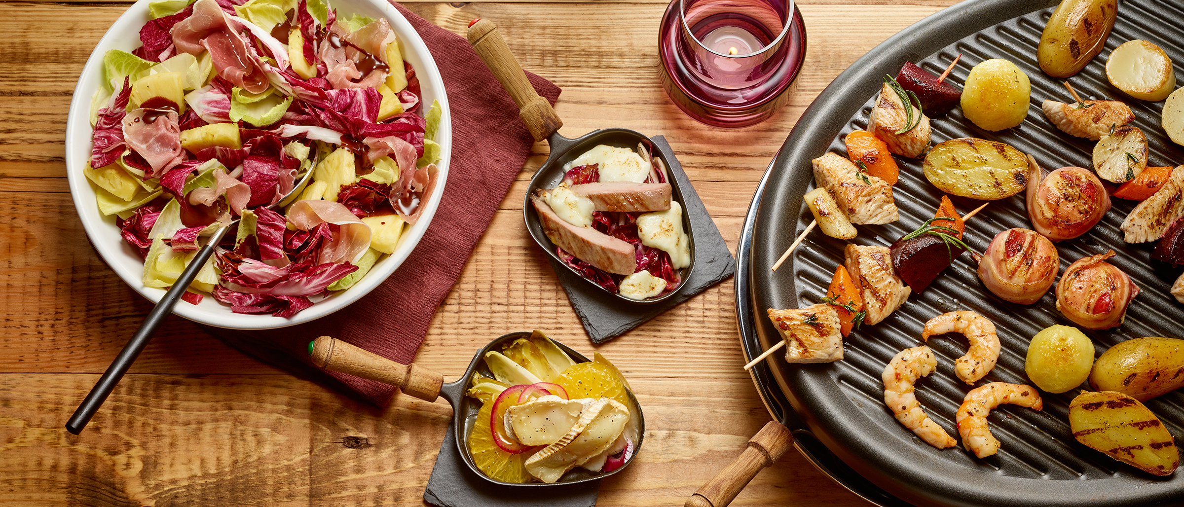 Zutaten für Raclette - kreative Rezeptideen, Tipps &amp; Tricks