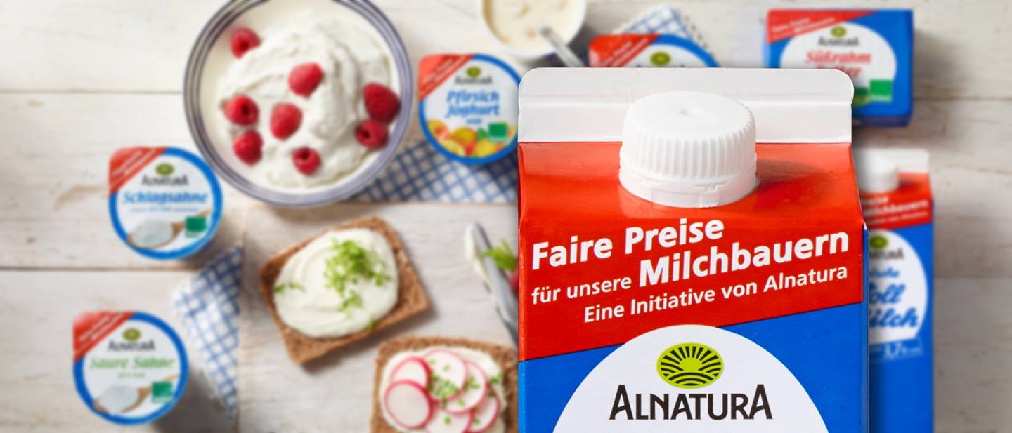 Alnatura Faire Milchpreise