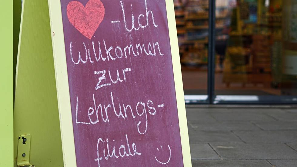 Lehrlingsfiliale im Super Natur Markt
