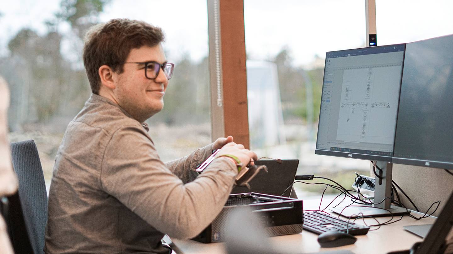 Lernender Informationstechnik bei Alnatura