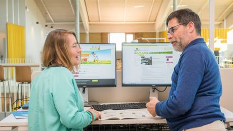 Bereich Kundenentwicklung auf dem Alnatura Campus