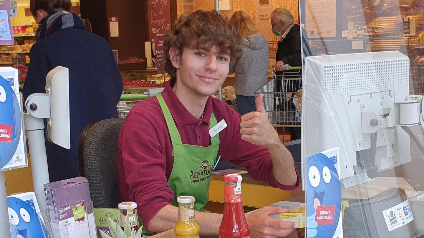 Frank, Abiturientenprogramm im Alnatura Markt