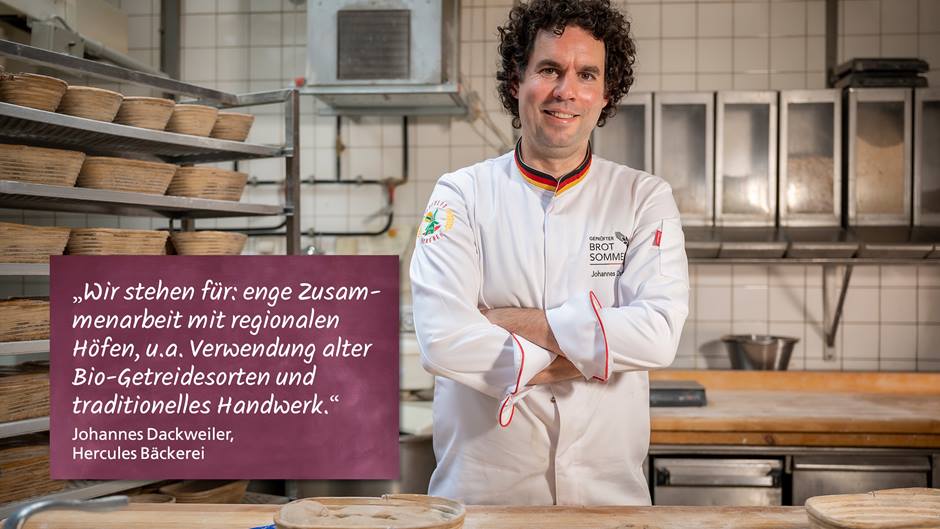 Johannes Dackweiler von der Hercules Bäckerei