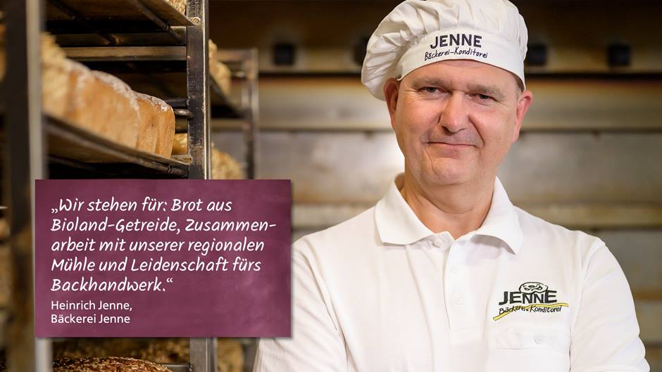 Heinrich Jenne von der Bäckerei Jenne