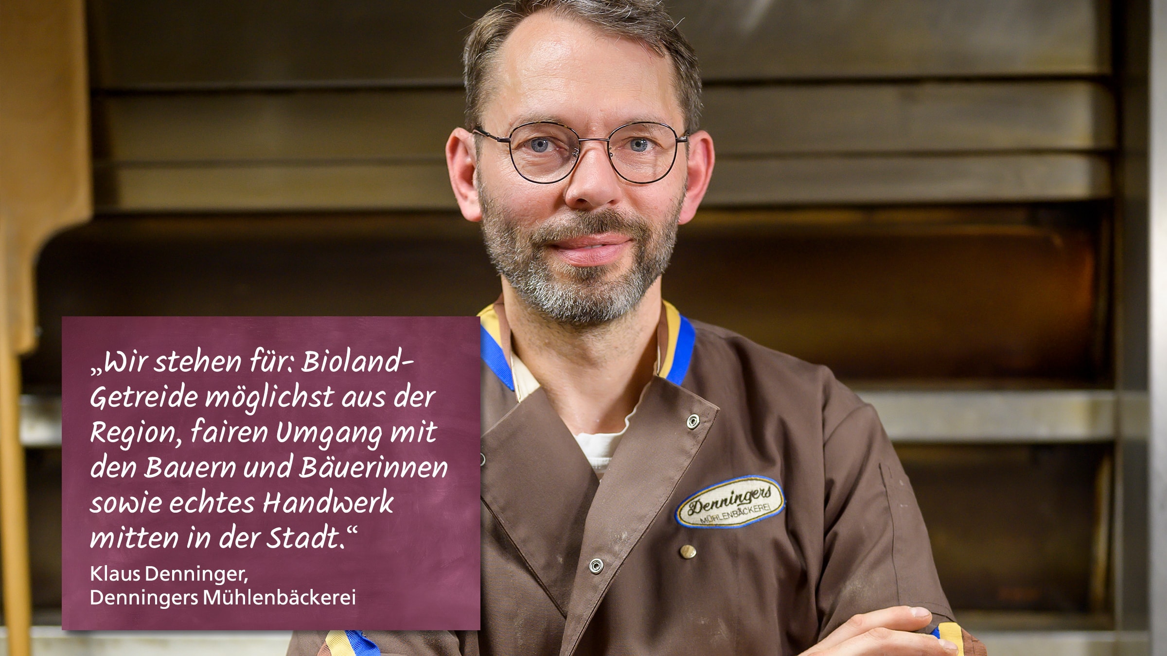 Klaus Denninger von Denningers Mühlenbäckerei