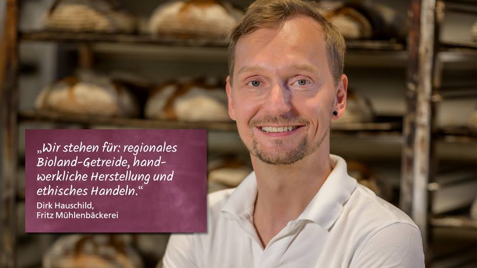 Dirk Hausschild von der Fritz Mühlenbäckerei