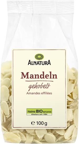 Mandeln gehobelt