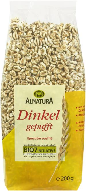 Dinkel gepufft