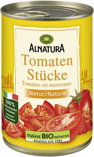 Tomatenstücke Natur 