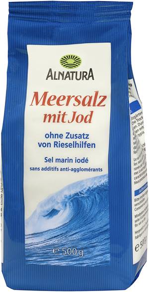 Meersalz mit Jod