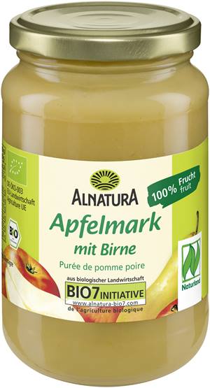 Apfelmark mit Birne