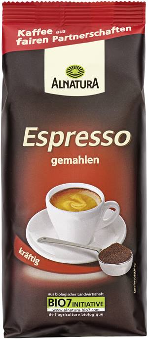 Espresso gemahlen