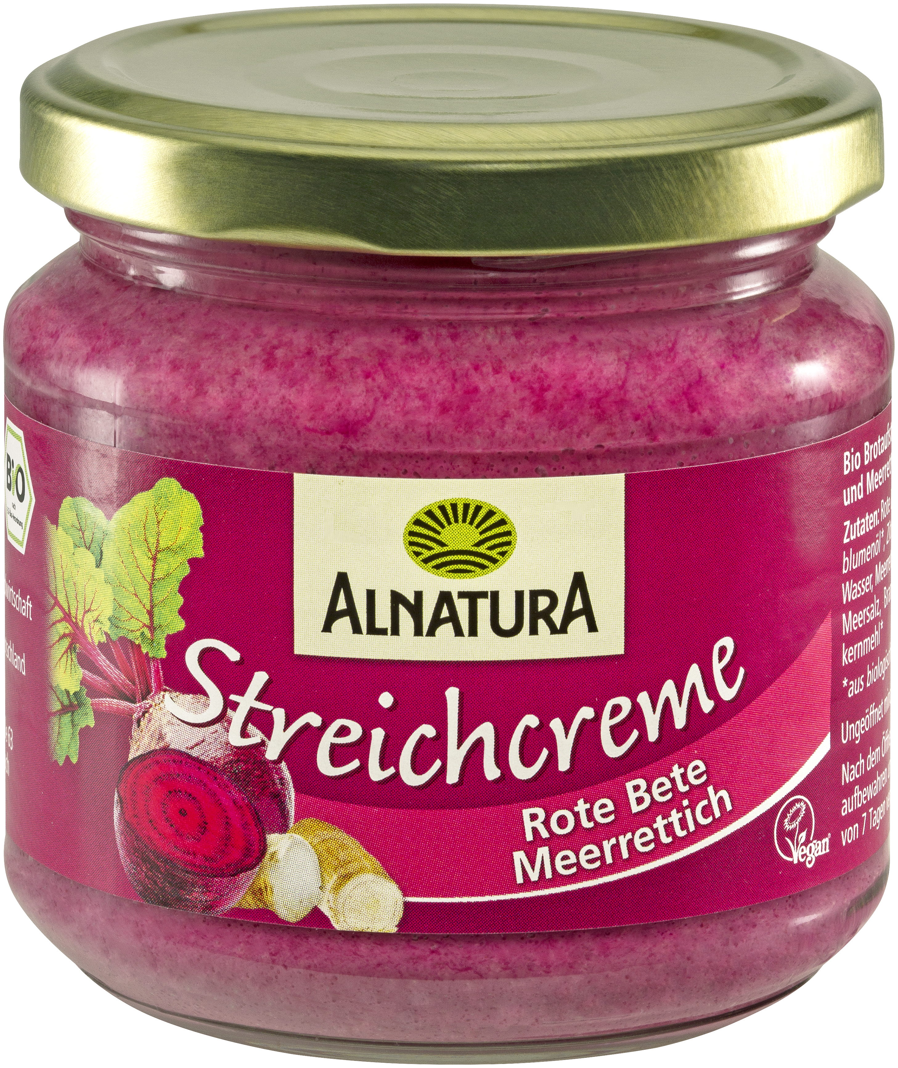 Rote Beete Meerrettich Aufstrich Dm