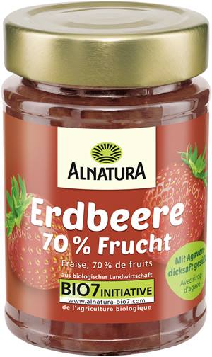 Fruchtaufstrich Erdbeere mit Agavendicksaft