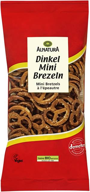 Dinkel-Minibrezeln