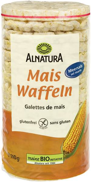 Maiswaffeln gesalzen