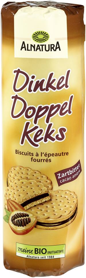 Dinkel-Doppelkeks Zartbitter